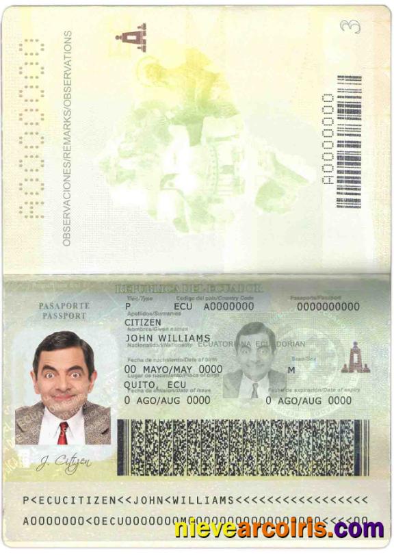 Ecuador passport